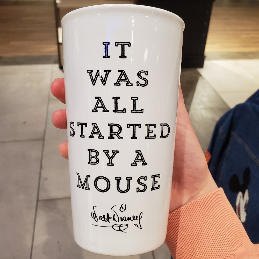 DISNEY PARKS MICKEY COFFEE CERAMIC MUG - Picture 2 of 4